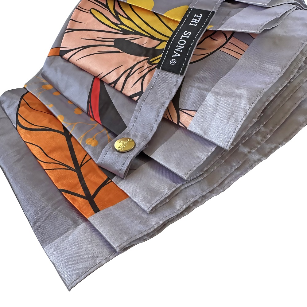 Серый зонт 3854-A-5 Три Слона фото в интернет-магазине zonti-tri-slona.ru