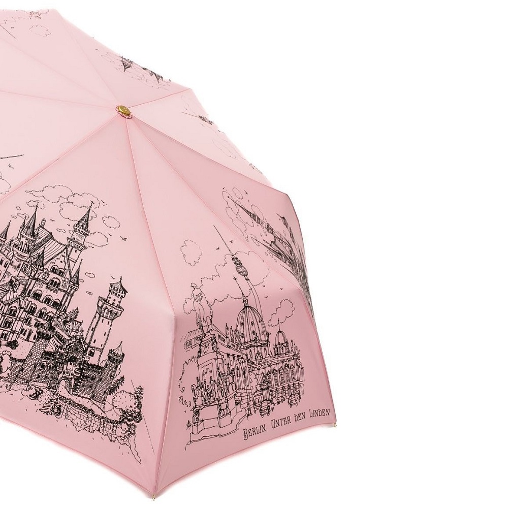 Розовый зонт 3897-C-5 Три Слона фото в интернет-магазине zonti-tri-slona.ru