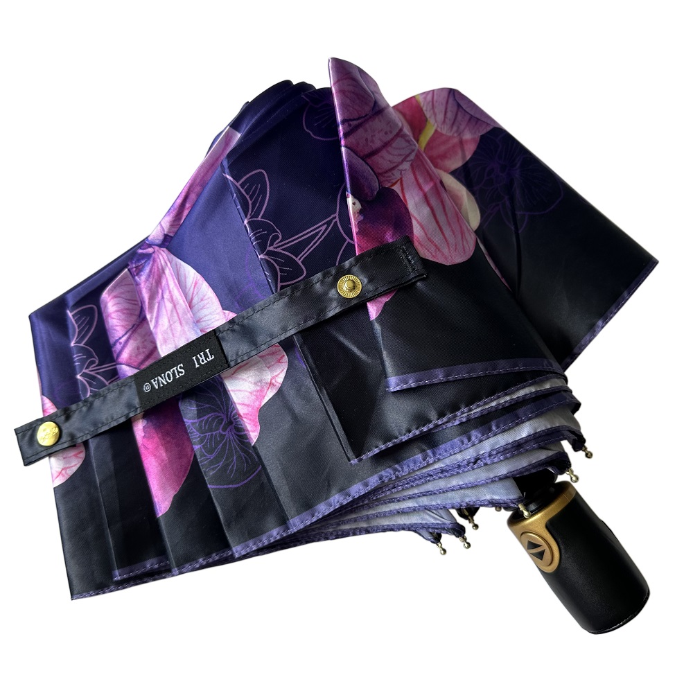 Фиолетовый зонт 3825-орхидея Три Слона фото в интернет-магазине zonti-tri-slona.ru