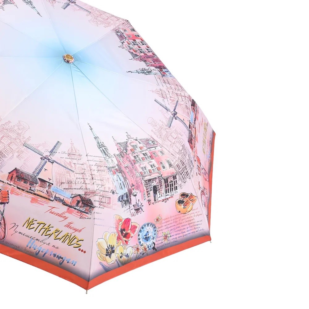 Розовый зонт 3840-A-5 Три Слона фото в интернет-магазине zonti-tri-slona.ru