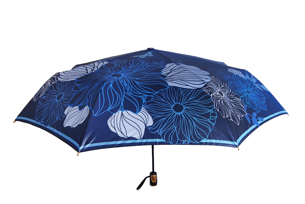 Синий зонт 3680-B-4 Три Слона фото в интернет-магазине zonti-tri-slona.ru