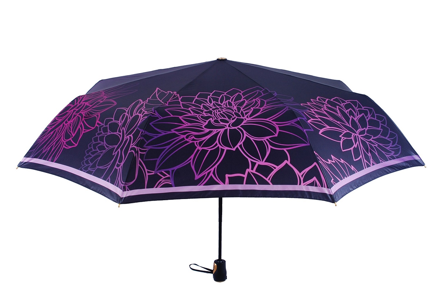 Фиолетовый зонт 3680-C-3 Три Слона фото в интернет-магазине zonti-tri-slona.ru