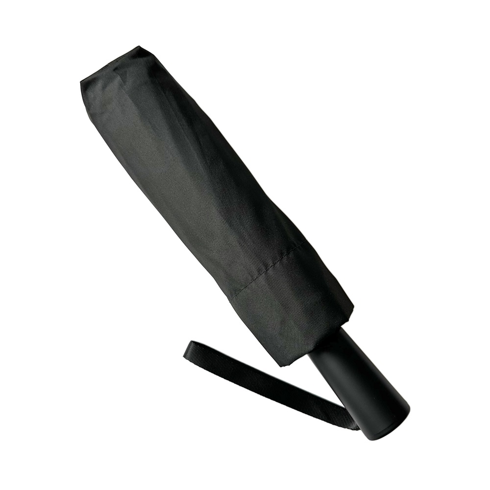 Чёрный зонт 3165 Три Слона фото в интернет-магазине zonti-tri-slona.ru