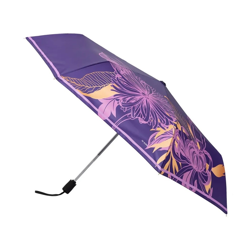 Фиолетовый зонт 3798-A-5 Три Слона фото в интернет-магазине zonti-tri-slona.ru