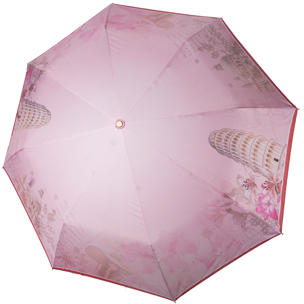 С.розовый зонт 3846-A-3 Три Слона фото в интернет-магазине zonti-tri-slona.ru