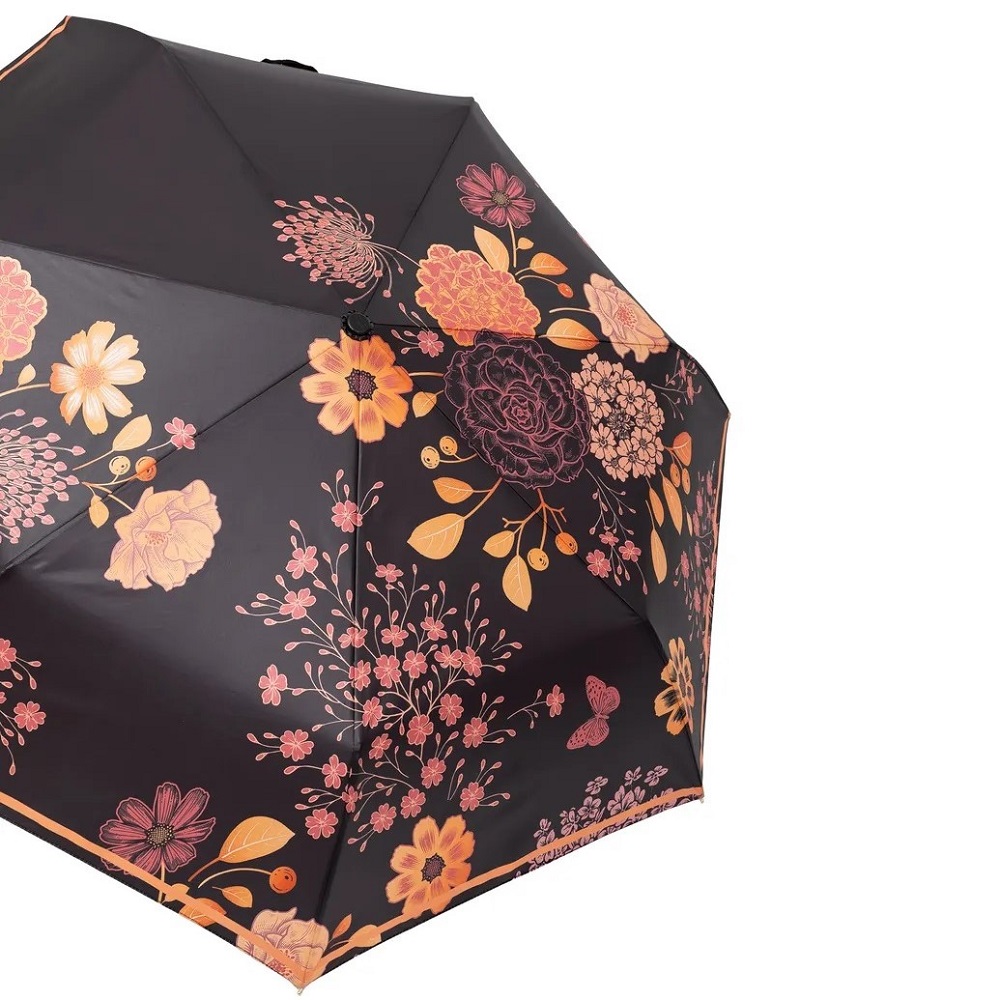 Чёрный зонт 3798-A-4 Три Слона фото в интернет-магазине zonti-tri-slona.ru