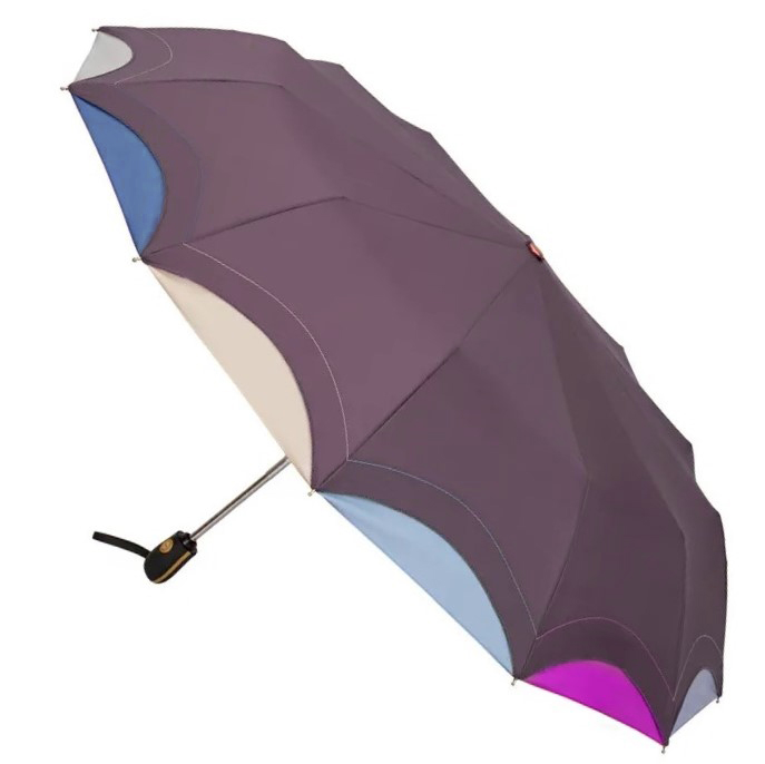 Фиолетовый зонт 3125-A-6 Три Слона фото в интернет-магазине zonti-tri-slona.ru