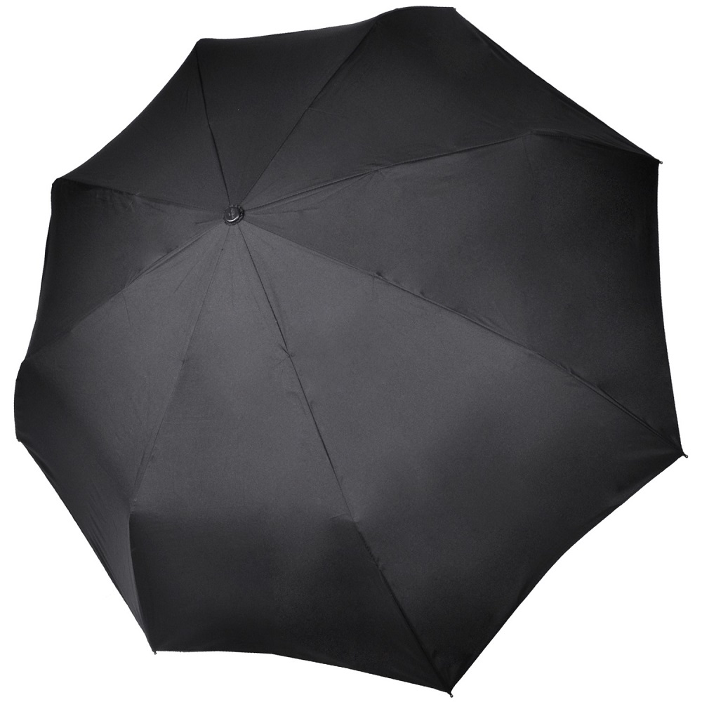 Чёрный зонт 8850-L Три Слона фото в интернет-магазине zonti-tri-slona.ru