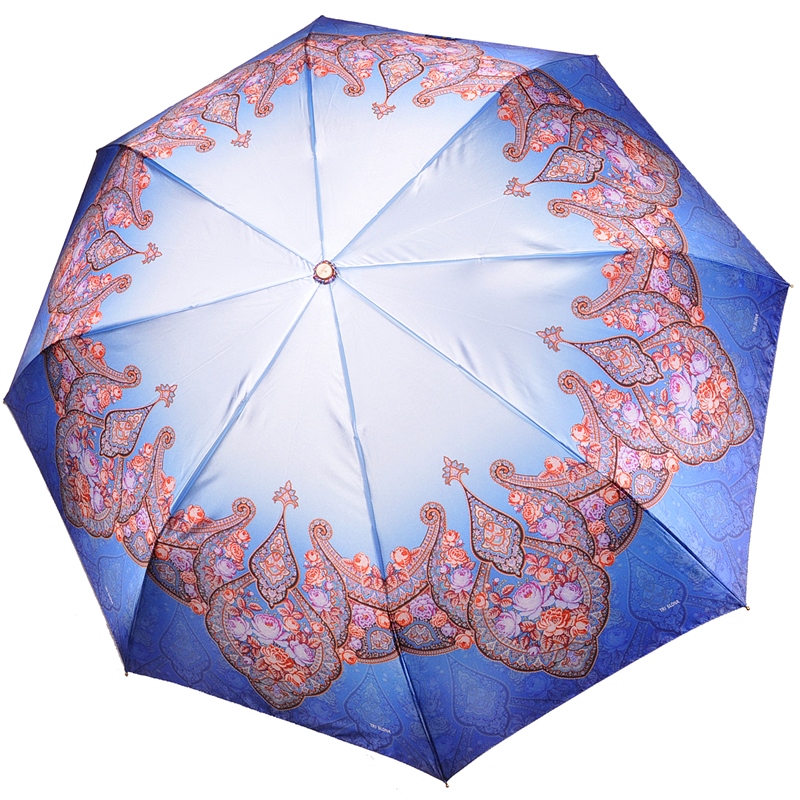 Синий зонт 138(3838)-J-4 Три Слона фото в интернет-магазине zonti-tri-slona.ru