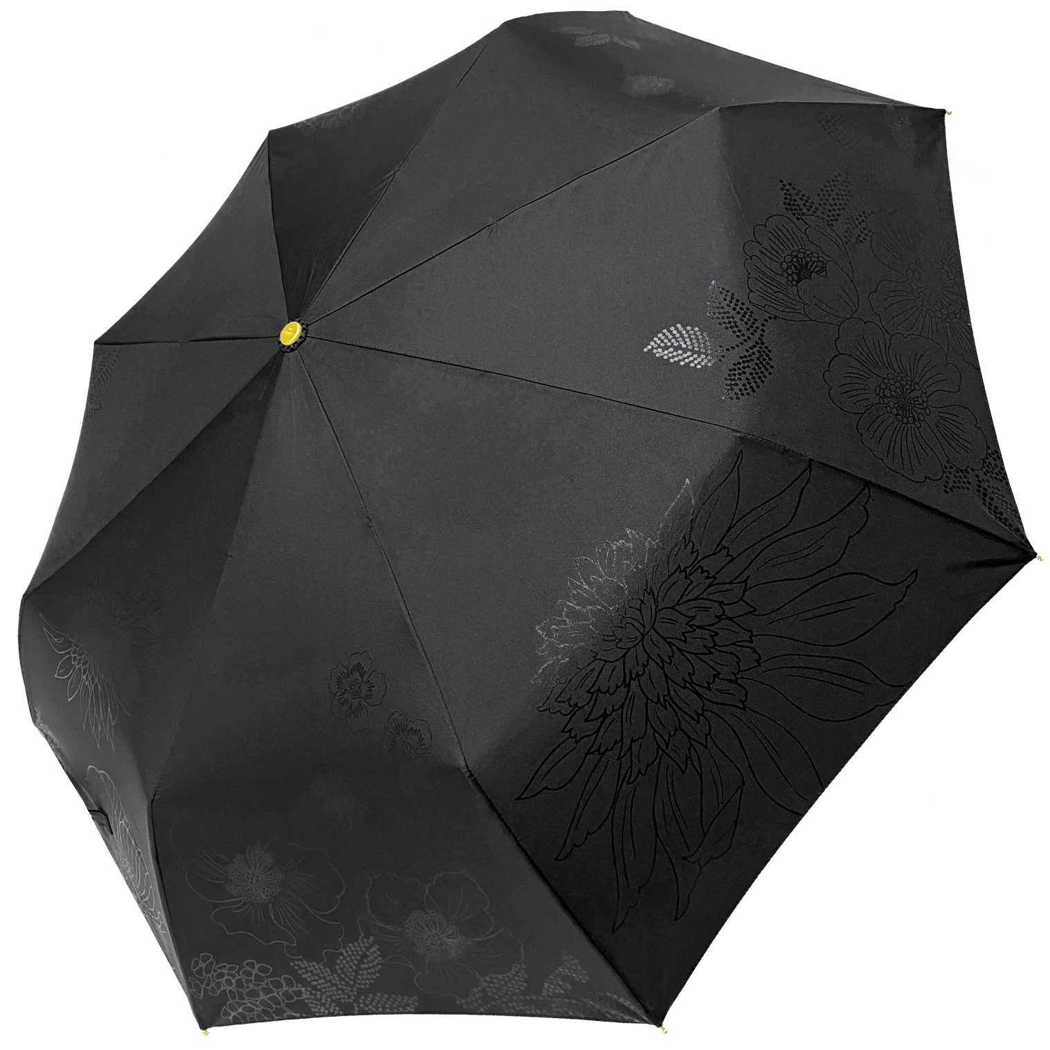Чёрный зонт 3897-1 Три Слона фото в интернет-магазине zonti-tri-slona.ru