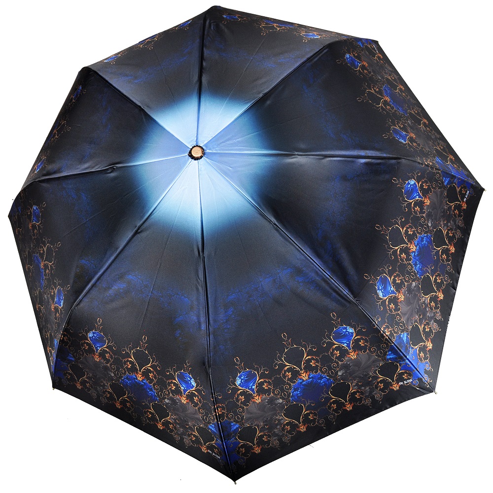 Синий зонт 100-T-9 Три Слона фото в интернет-магазине zonti-tri-slona.ru