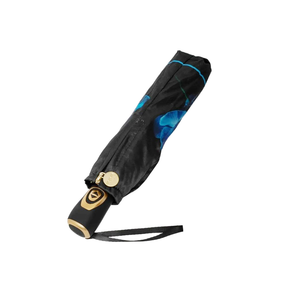 Чёрный зонт 3102-F-5 Три Слона фото в интернет-магазине zonti-tri-slona.ru