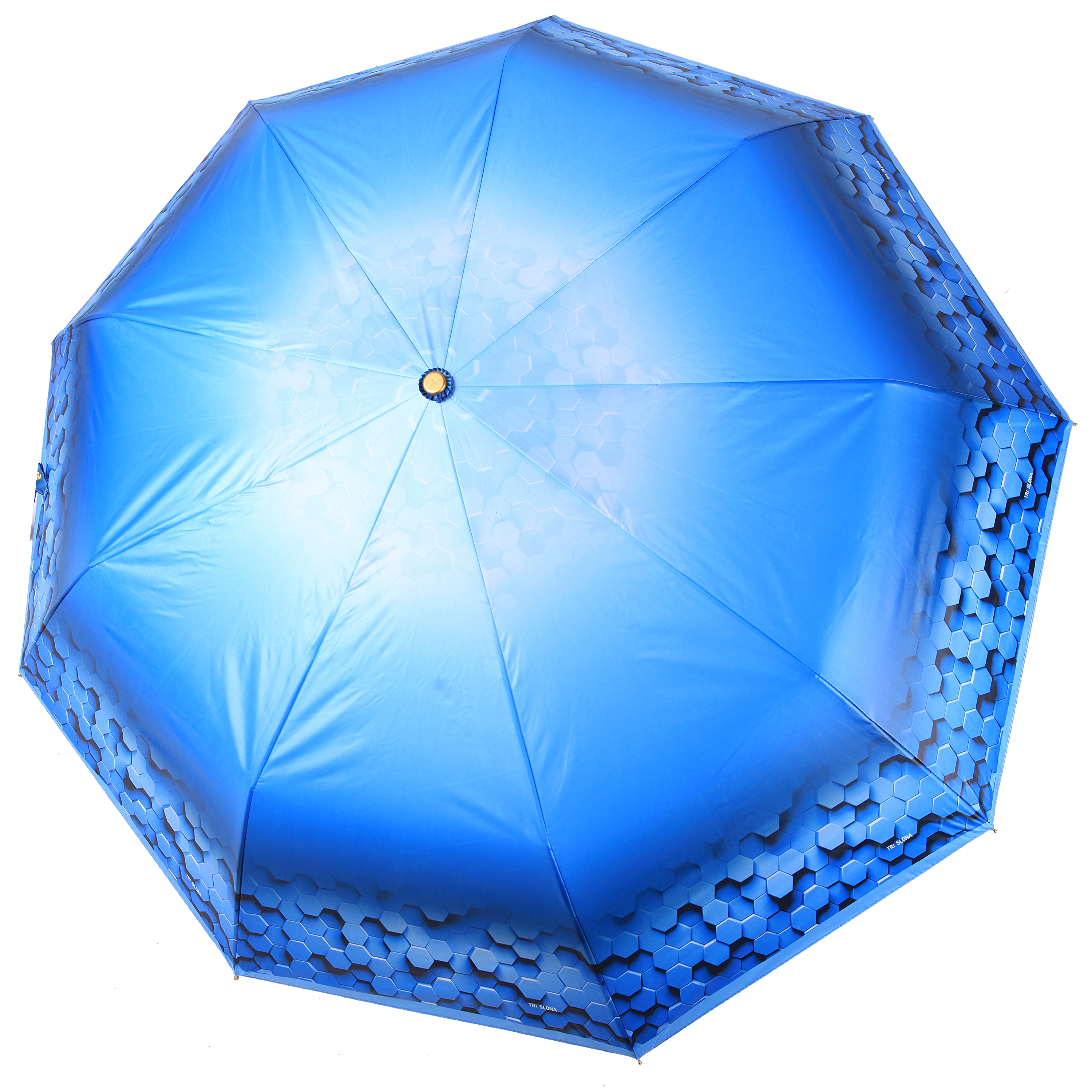 Синий зонт 3993-B-4 Три Слона фото в интернет-магазине zonti-tri-slona.ru