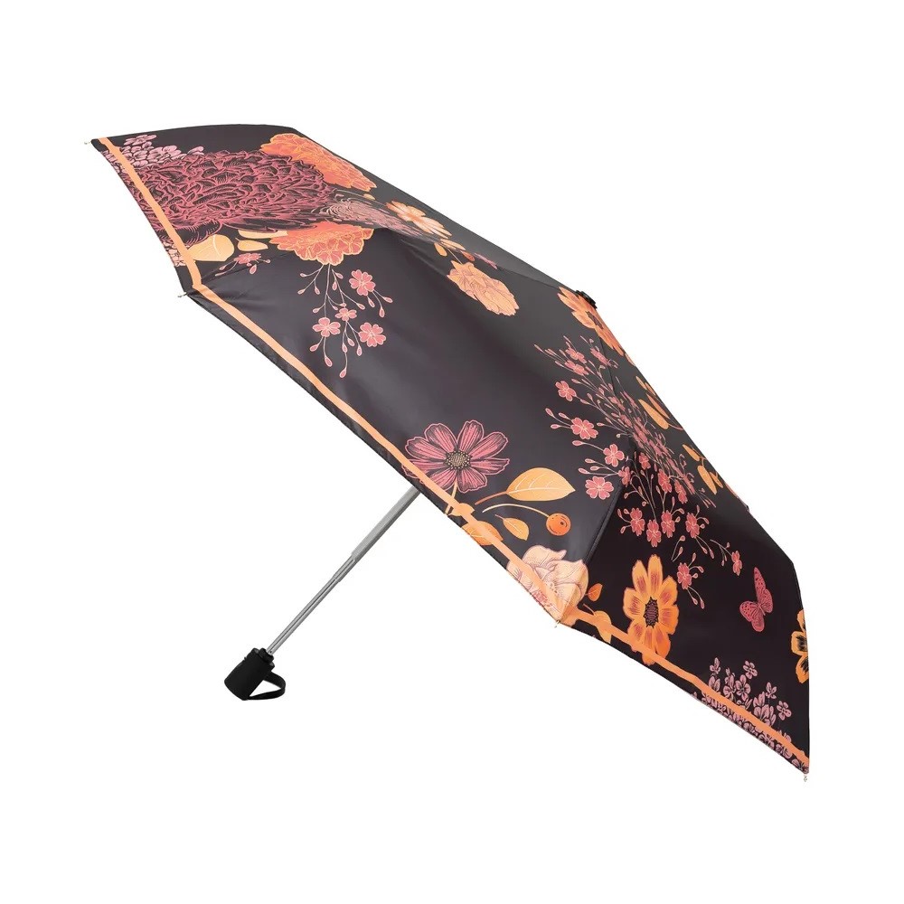 Чёрный зонт 3798-A-4 Три Слона фото в интернет-магазине zonti-tri-slona.ru