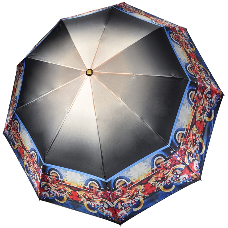 Серый зонт 3990-A-4 Три Слона фото в интернет-магазине zonti-tri-slona.ru