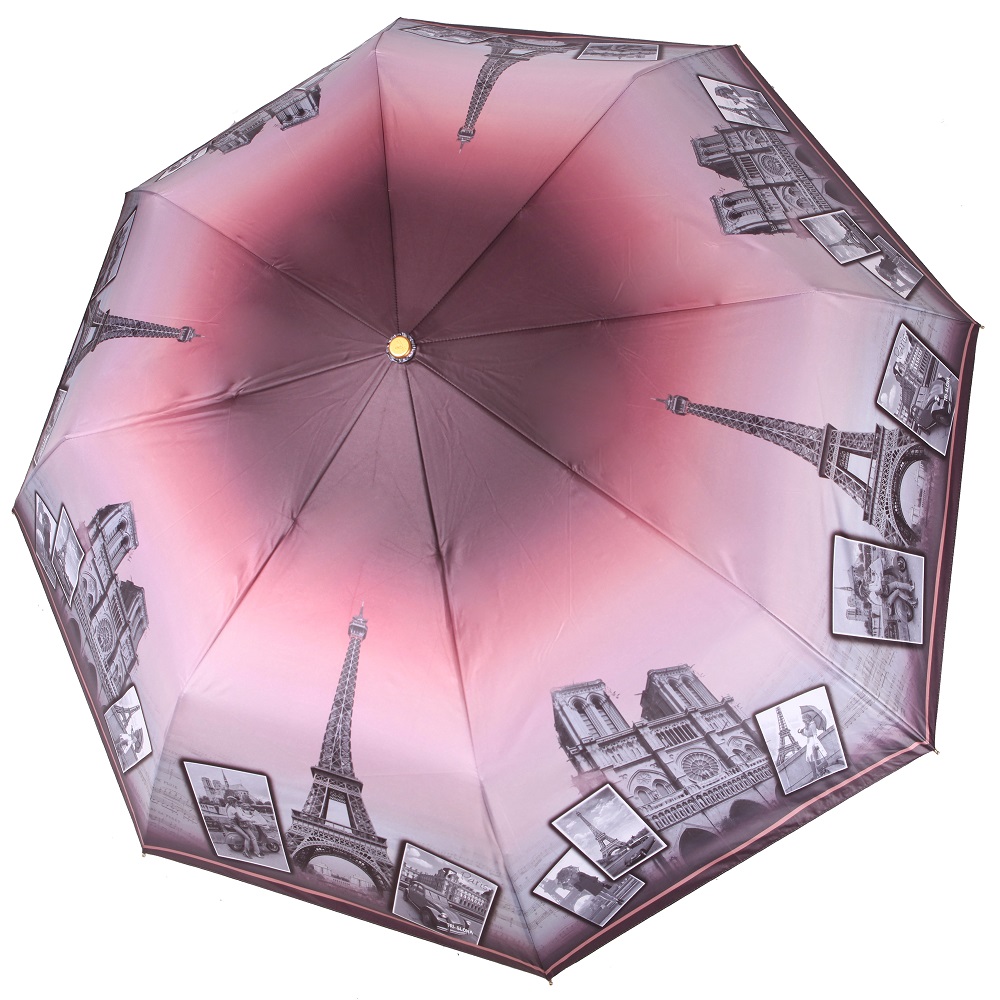 Розовый зонт 3811-A-4 Три Слона фото в интернет-магазине zonti-tri-slona.ru